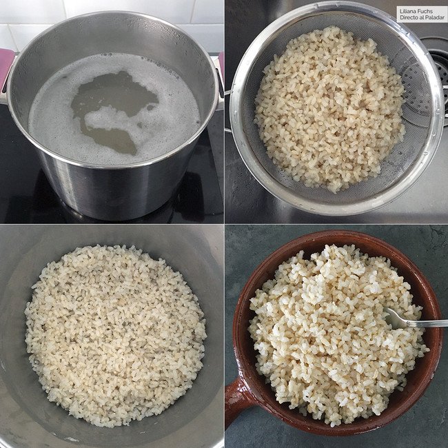 Cómo cocinar arroz integral perfecto