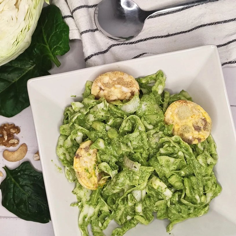 Ensalada de tortellini de la diosa verde