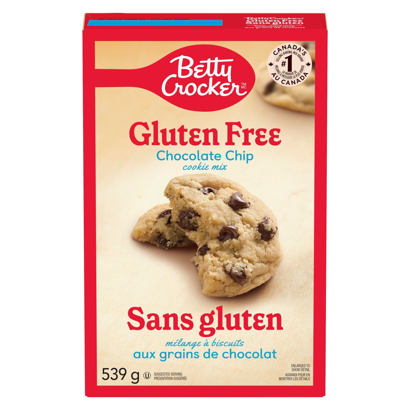 Galletas de chispas de chocolate sin gluten