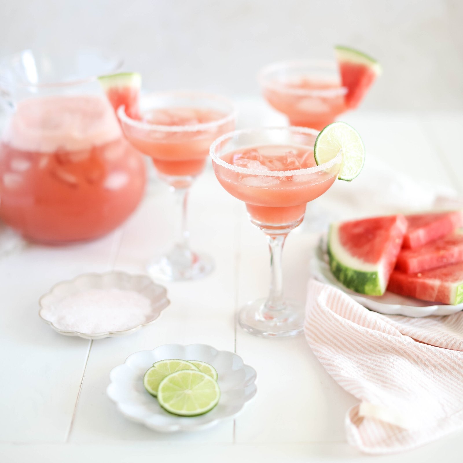 Margaritas de melón fresco