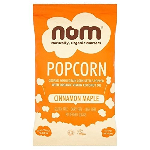 Palomitas de maíz con caramelo de arce y canela