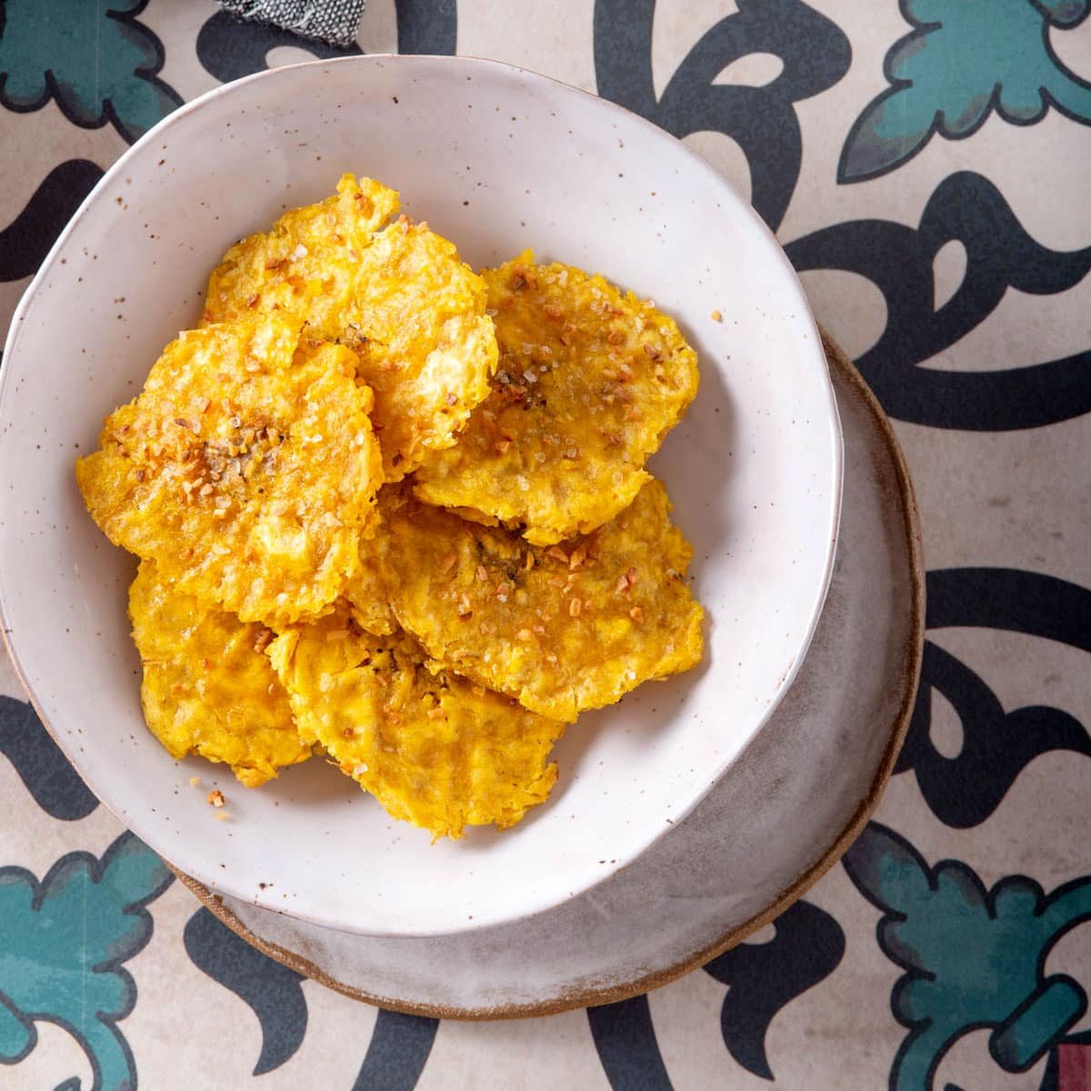 Tostones crujientes al horno