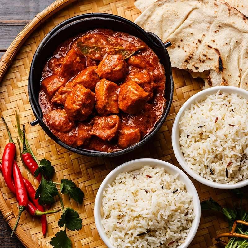 Cazuela De Pollo Tikka Masala