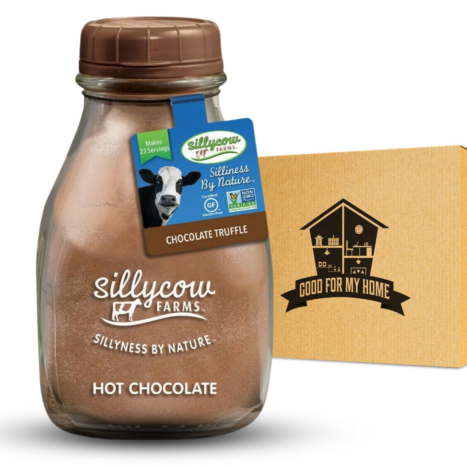 Chocolate caliente con aderezo sin lácteos