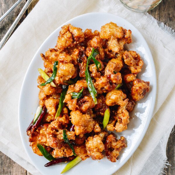 Coliflor del General Tso