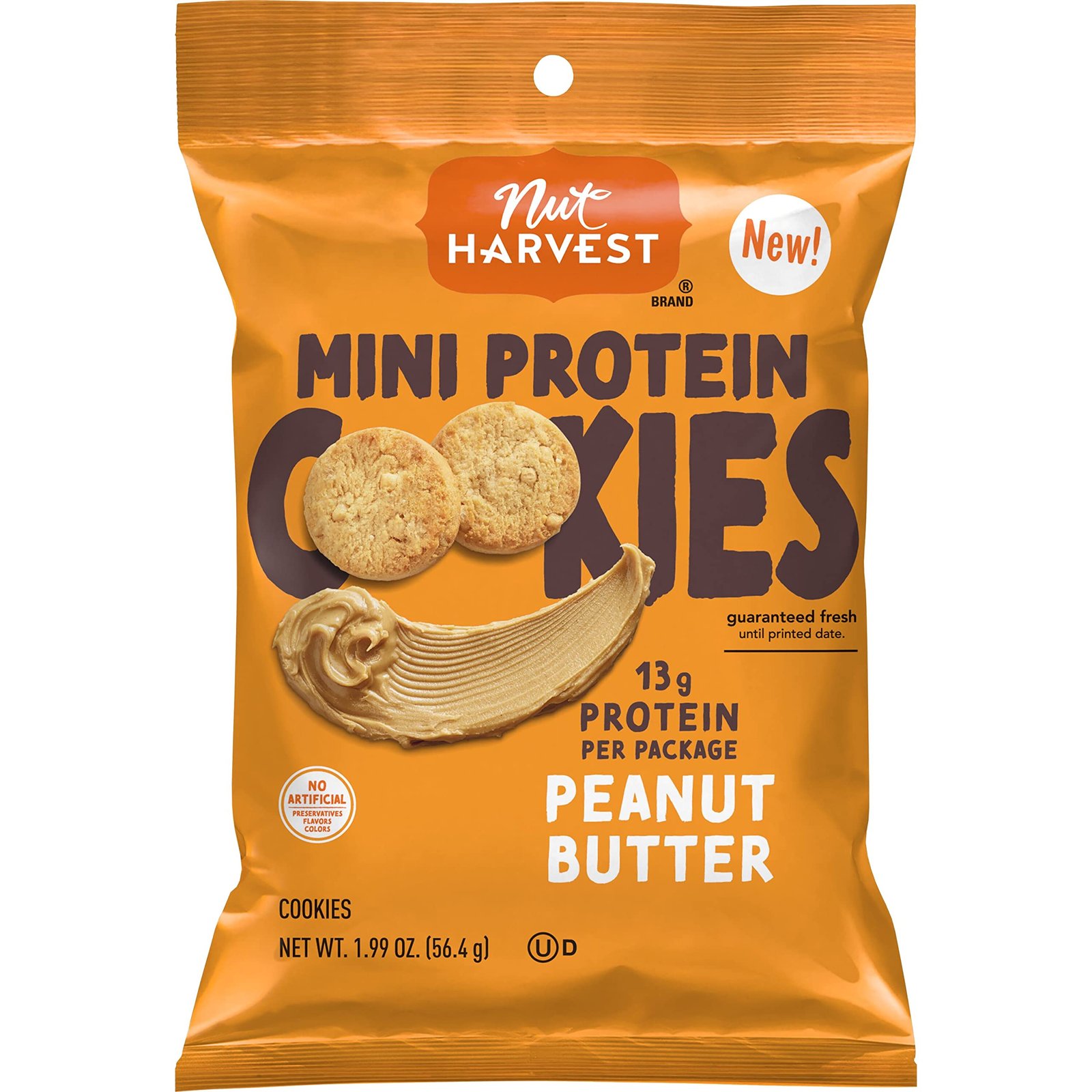 Galletas proteicas de mantequilla de maní