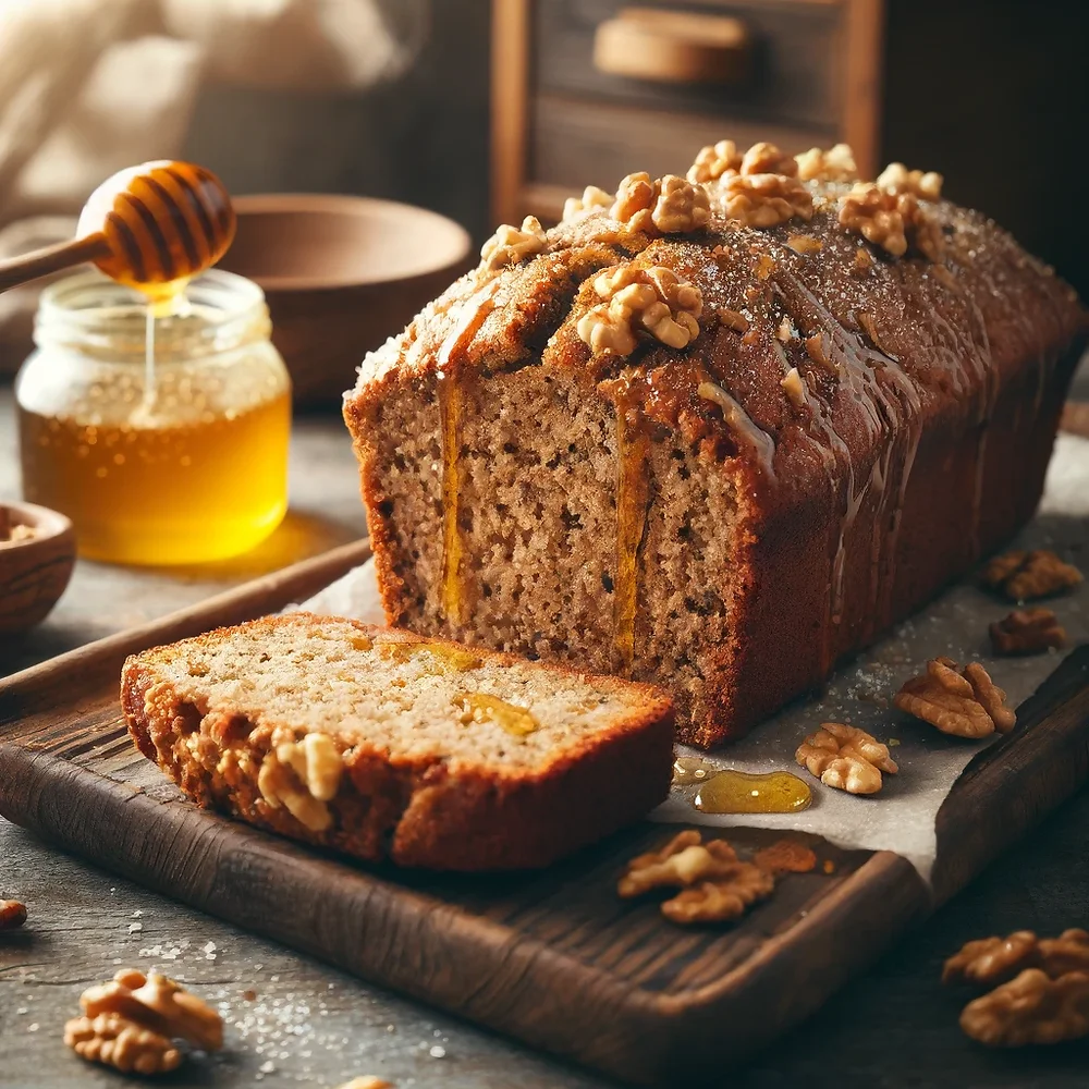 Pan de plátano saludable y perfecto